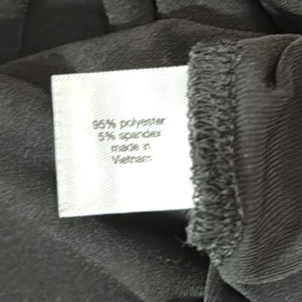 Lane Bryant black 3/4-Sleeve Surplice Fit & Flare Dress 18/20. - Picture 9 of 13